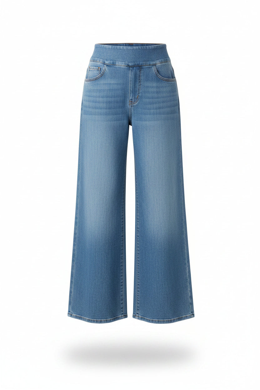Ainsley - Jeans de piernas anchas y cómodos