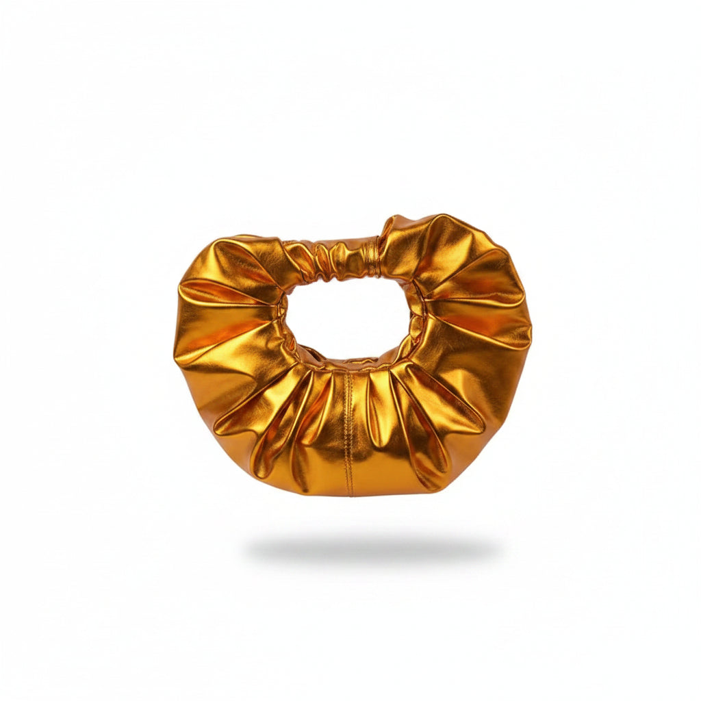 Clutch de Flor Eléctrica: Accesorio radiante para la noche
