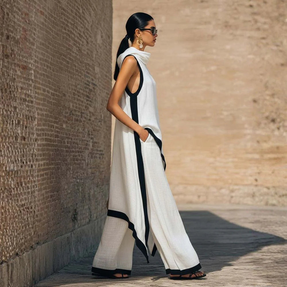 LUNESSA | ELEGANTE CONJUNTO DE LINO