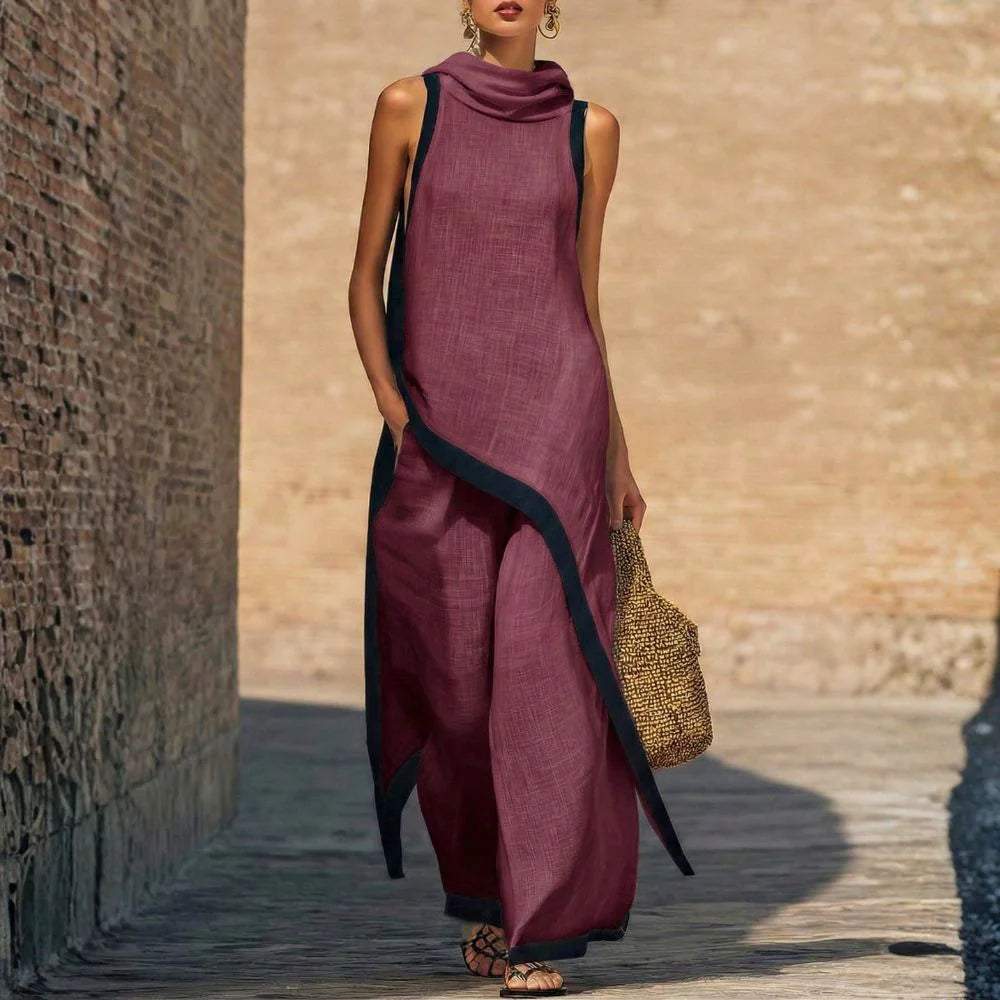 LUNESSA | ELEGANTE CONJUNTO DE LINO