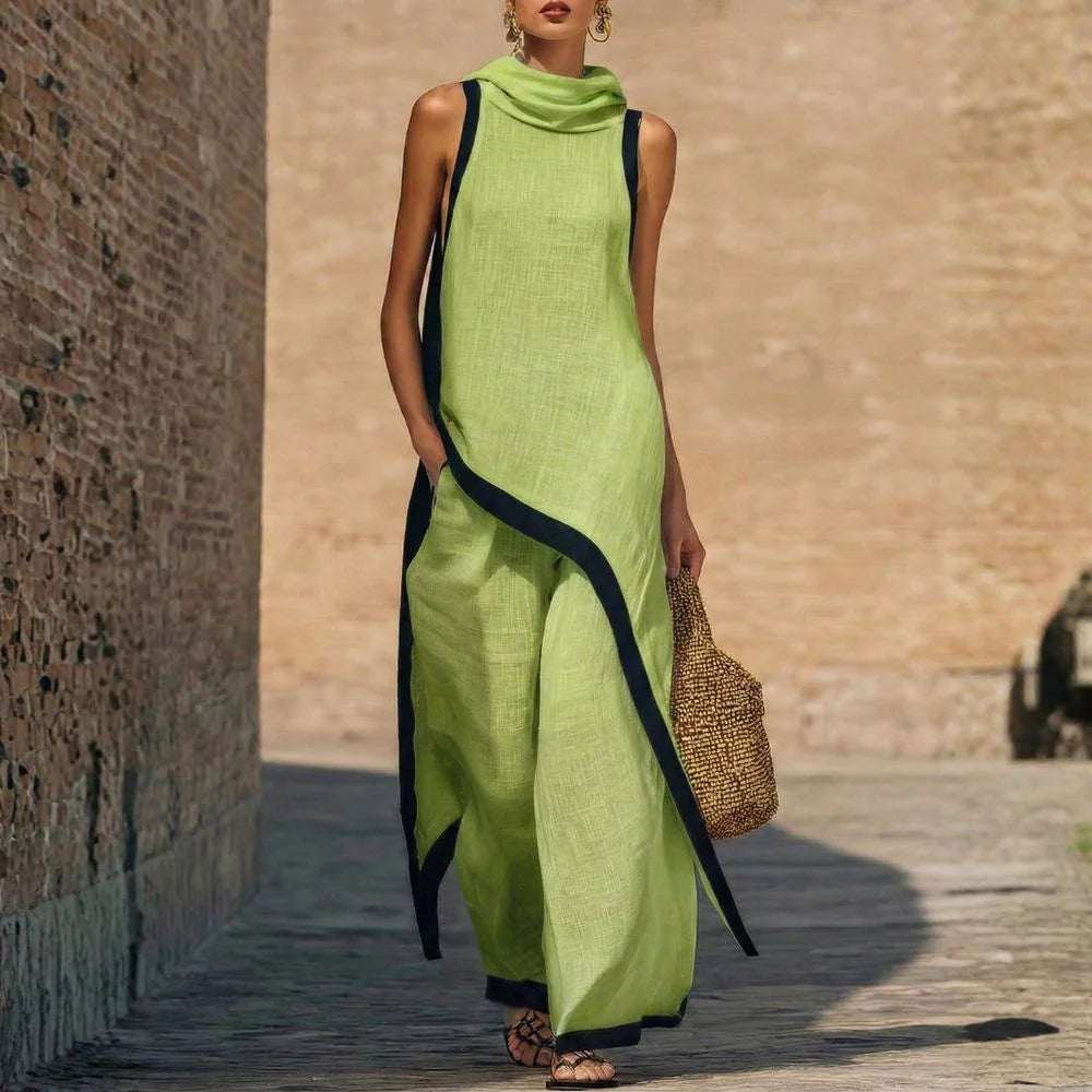 LUNESSA | ELEGANTE CONJUNTO DE LINO