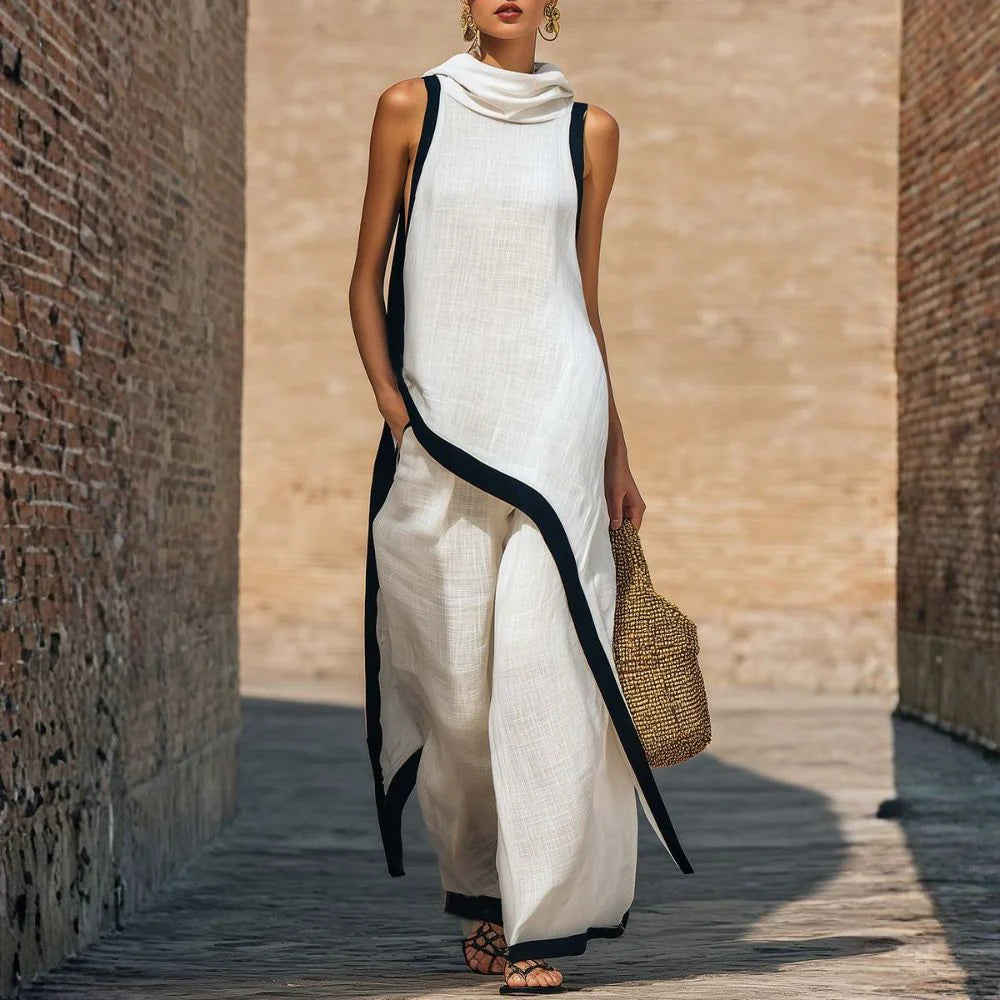 LUNESSA | ELEGANTE CONJUNTO DE LINO