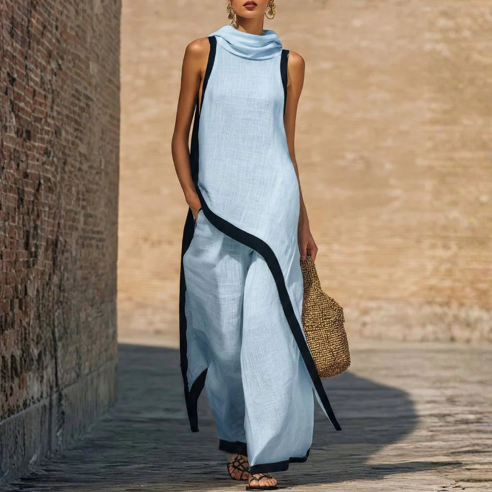 LUNESSA | ELEGANTE CONJUNTO DE LINO