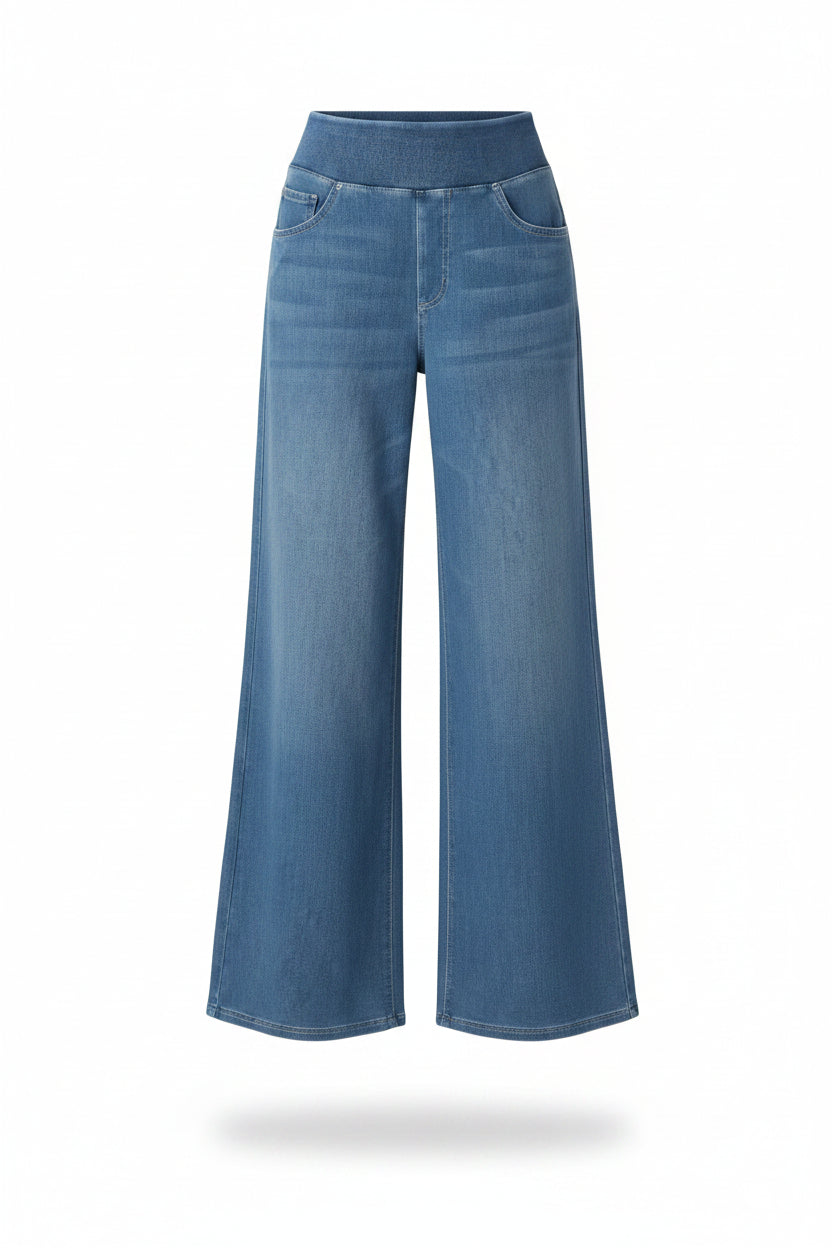 Ainsley - Jeans de piernas anchas y cómodos