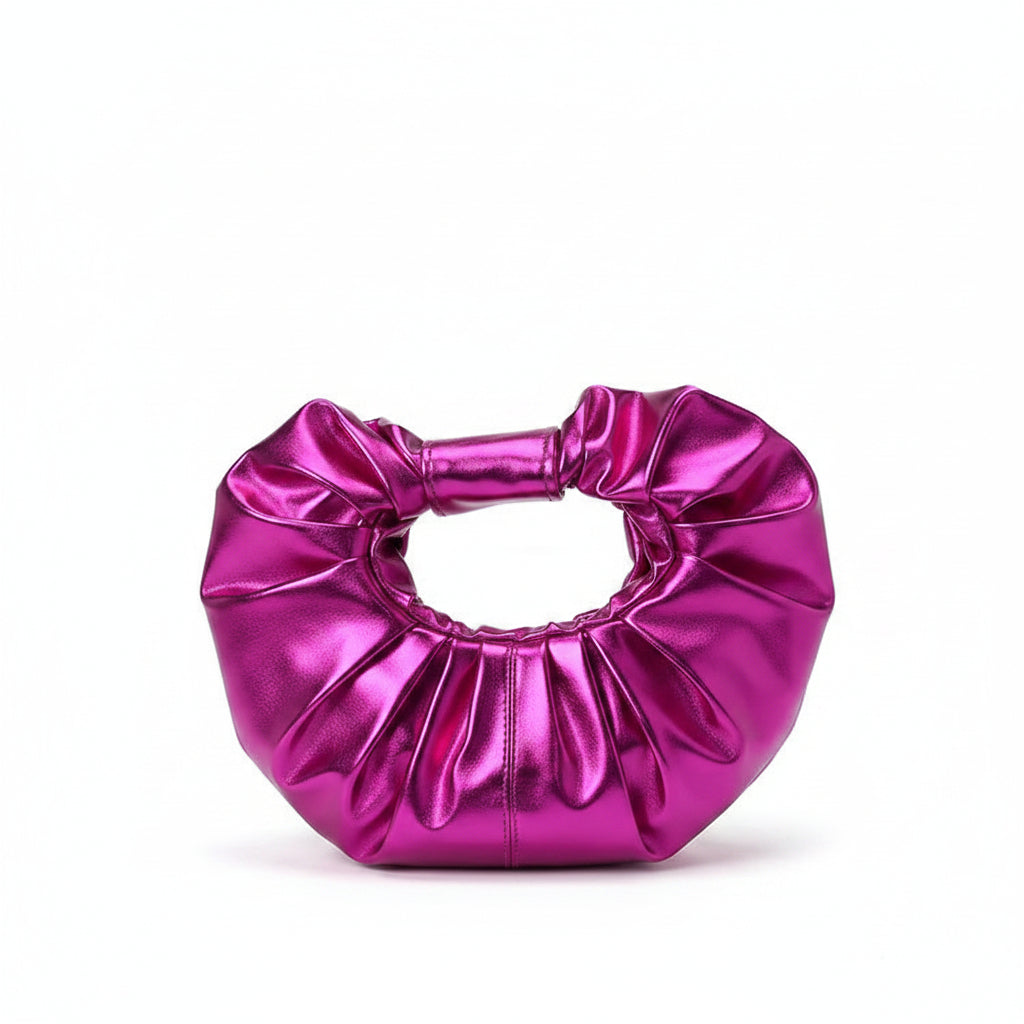 Clutch de Flor Eléctrica: Accesorio radiante para la noche