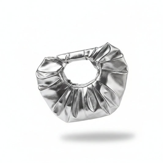 Clutch de Flor Eléctrica: Accesorio radiante para la noche
