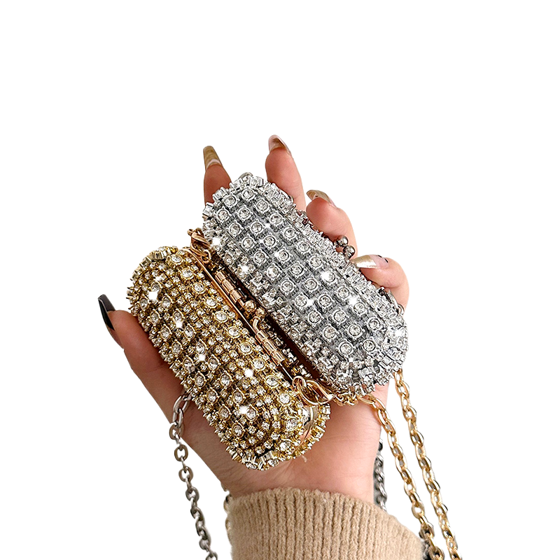 Clutch mini elegante para barra de labios