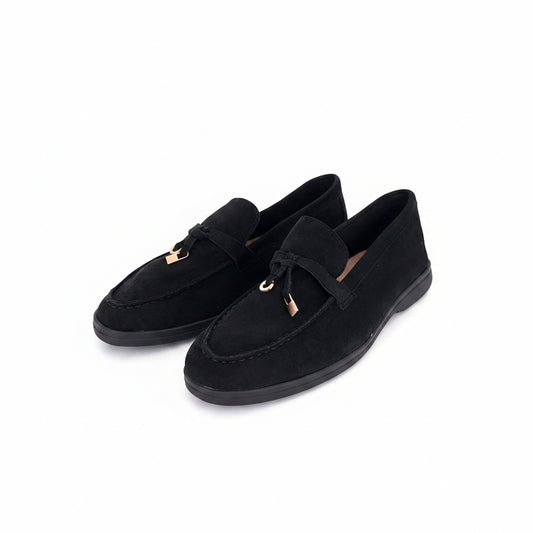 Mocasines negros elegantes