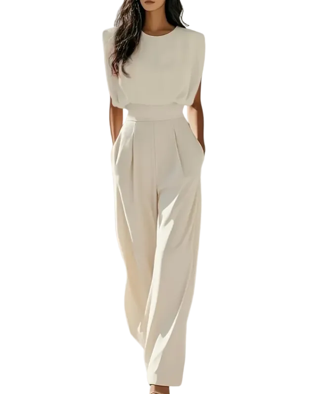 Maura | Tuta elegante con cintura