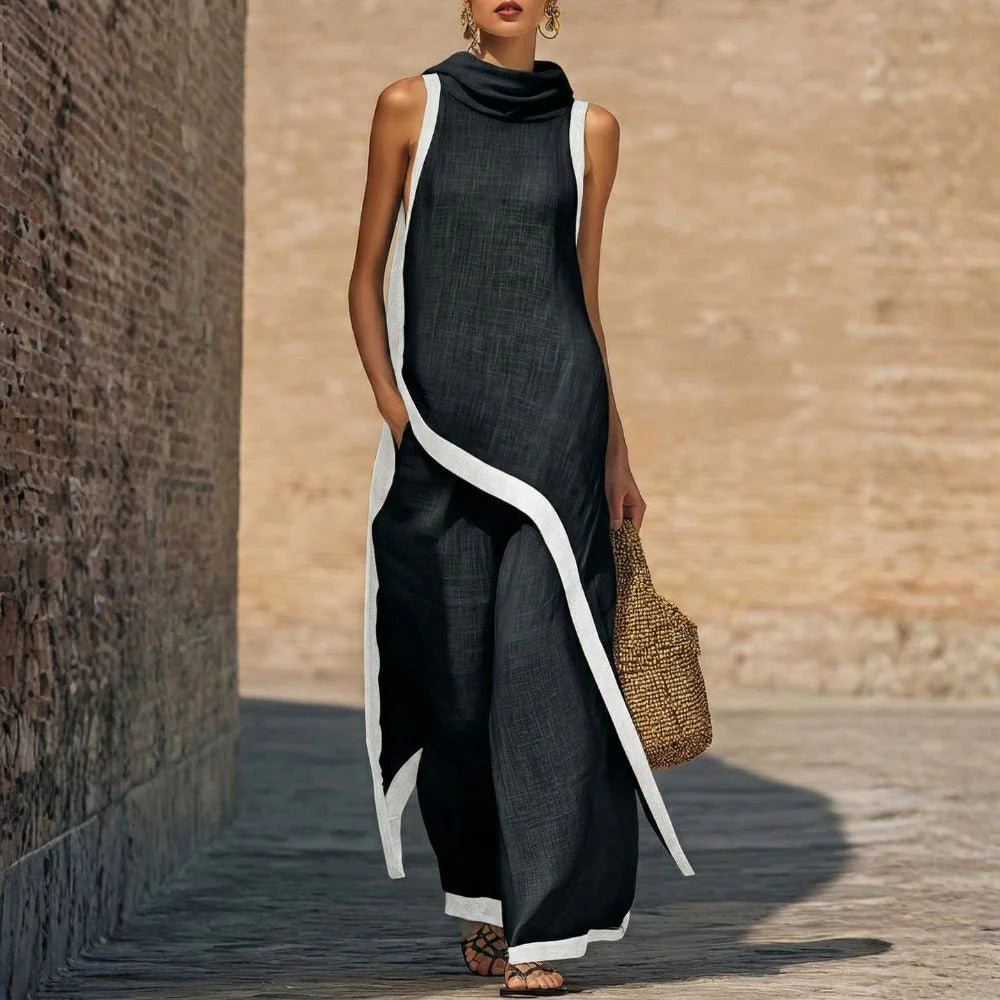 LUNESSA | ELEGANTE CONJUNTO DE LINO